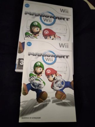 Gioco nintendo wii super Mario Kart + 2 volenti