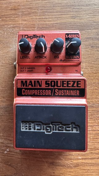 Digitech Main Squeeze Compressor Sustainer