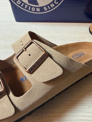 Sandalias Birkenstock Beige Talla 40