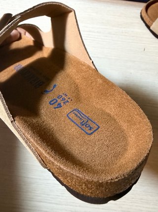 Sandalias Birkenstock Beige Talla 40