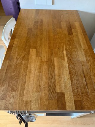 Isla Cocina Ikea Madera y taburetes a juego