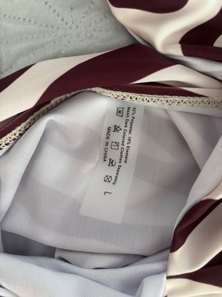 Bañador bikini estampado cebra