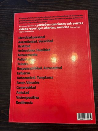 Talentum, 4 Secundaria programa de valores y de...