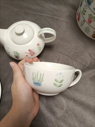 Juego Taza, Plato y Tetera El Corte Inglés