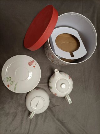 Juego Taza, Plato y Tetera El Corte Inglés