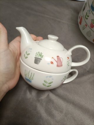 Juego Taza, Plato y Tetera El Corte Inglés