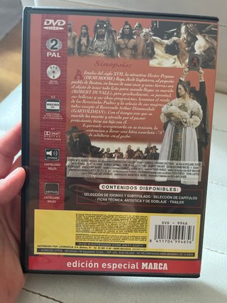 DVD La Letra Escarlata Edición Especial Nueva