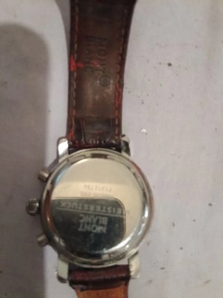 Reloj Montblanc Hombre Marrón/Plateado
