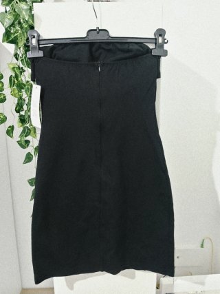 Abito a fascia LS Moda nero taglia S