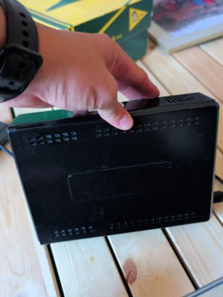 Rimax Alum LCD Disco Duro Multimedia
