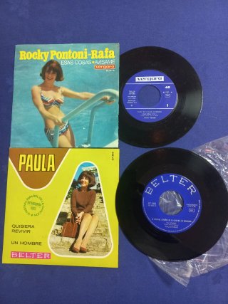 Lote 4 Vinilos IX Festival Benidorm 1967