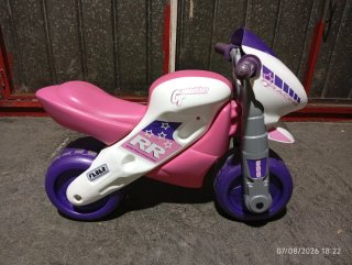 Moto de juguete rosa y morada Fever RR