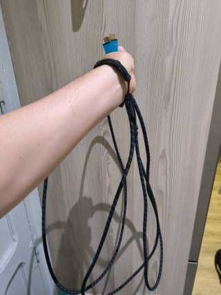 Cable HDMI Nano Cable Negro y Azul