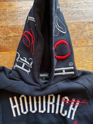 Sudadera Hoodrich Negra Juvenil
