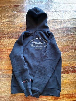 Sudadera Hoodrich Negra Juvenil