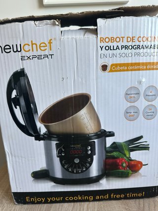 Robot de Cocina y Olla Programable Newchef