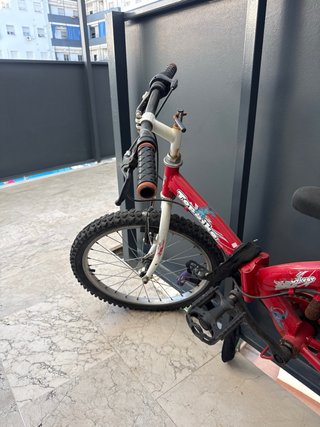 Bicicleta infantil plegable 16 pulgadas