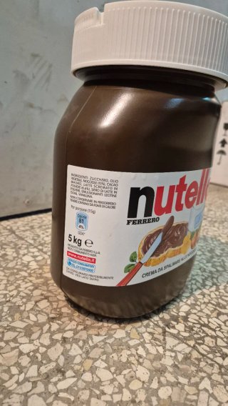 Barattolo Nutella Ferrero Vuoto Originale 5Kg