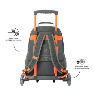 Mochila Totto con ruedas Brawlmaster L