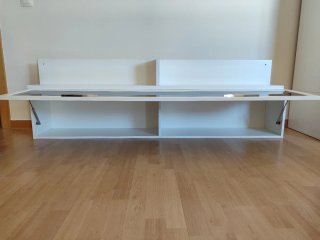 Mueble salón blanco modular