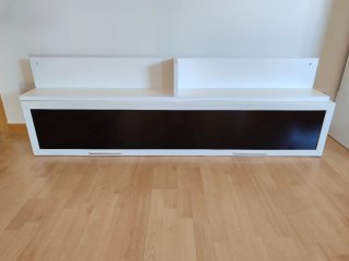 Mueble salón blanco modular