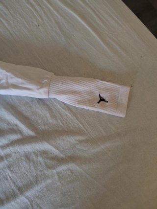 Top Jordan Blanco Hecho a Mano