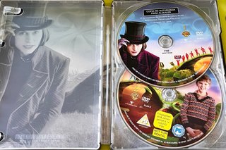 DVD Charlie y la Fábrica de Chocolate,edicion limi