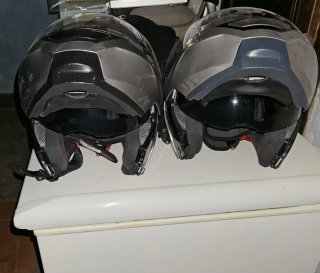 2 Cascos Modulares Crivit Talla L y M
