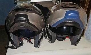 2 Cascos Modulares Crivit Talla L y M