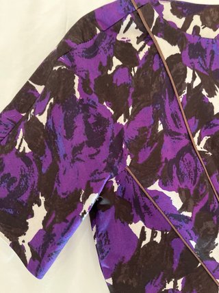 Vestido Pedro del Hierro floral morado