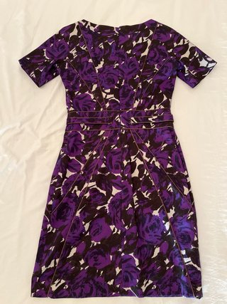 Vestido Pedro del Hierro floral morado