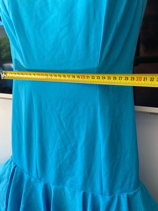 56 Vestido traje flamenca gitana azul