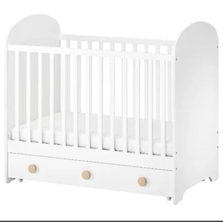 Cuna IKEA GONATT 120x60 + Colchón Nuevo