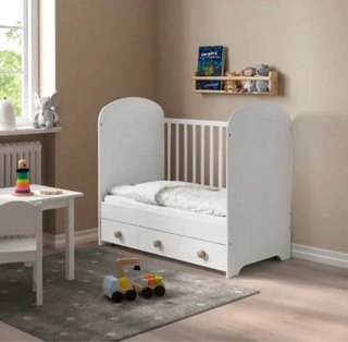 Cuna IKEA GONATT 120x60 + Colchón Nuevo