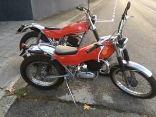 Montesa Cota 123 1972 Roja/Plata