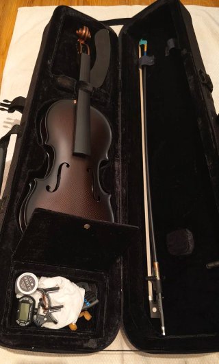 Violín Glasser Carbón Composite 4/4 Marrón