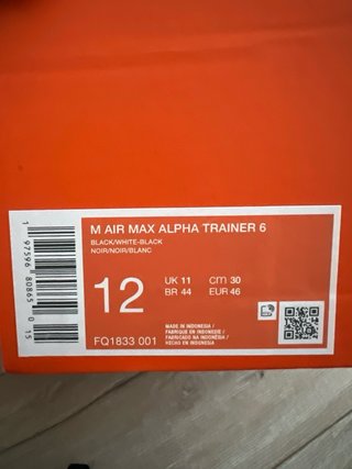 Nike Air Max Alpha Trainer 6 Talla 46