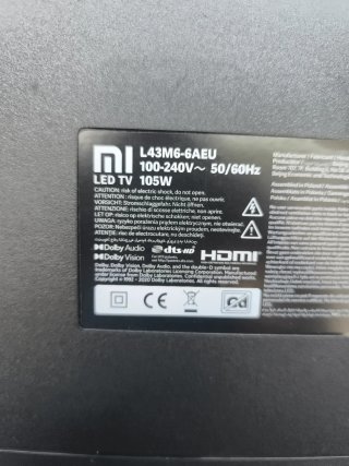 TV Xiaomi L43M6-6AEU 43 LED 105W