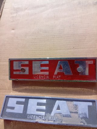 Emblemas Seat (Licencia Fiat)