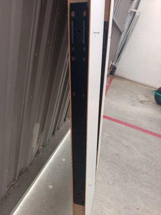 Estantes pared blancos Ikea 110x26 cm