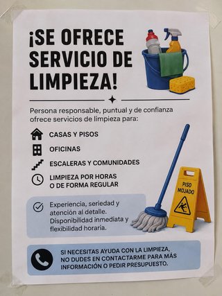 Sevicio de limpieza