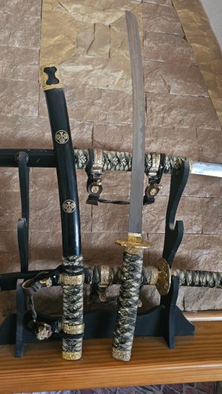 Set di 3 Katane Decorative