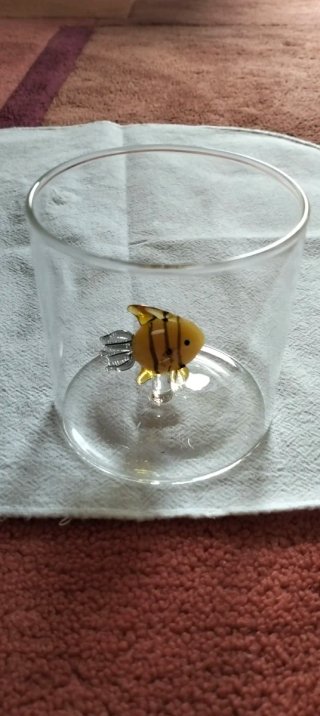 Bicchieri in vetro borosilicato con 6 soggetti div