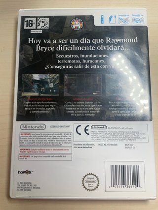 Disaster: Day of Crisis Wii | PAL España |Completo