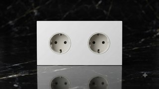 Enchufe Doble Smart Home con Caja