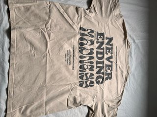 Camiseta Pull&Bear Beige