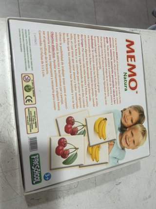 Juego de Memoria Memo Natura Preescolar Completo