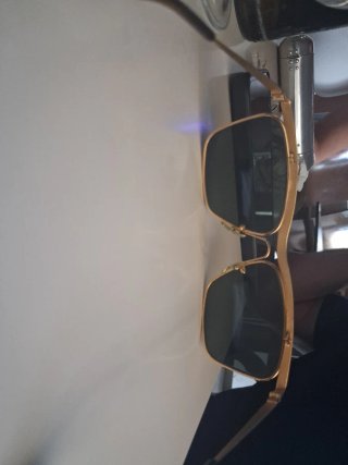 Gafas Ray-Ban Vintage Doradas y Negras