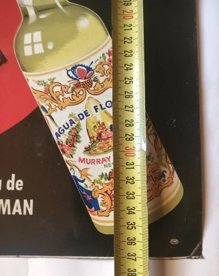 Cartel Agua de Florida Murray y Lanman