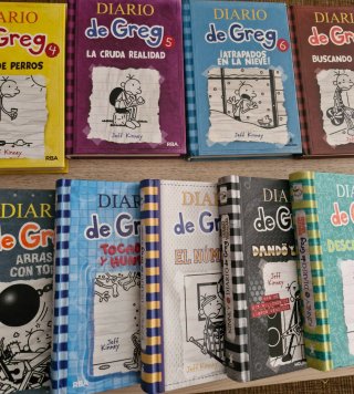 Coleccióm libros el diario de Greg